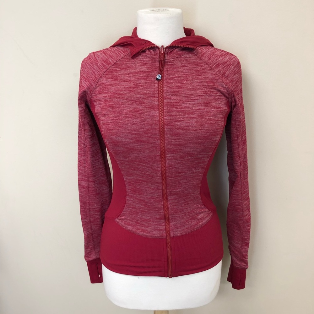Lululemon In Flux Jacket Cranberry Red